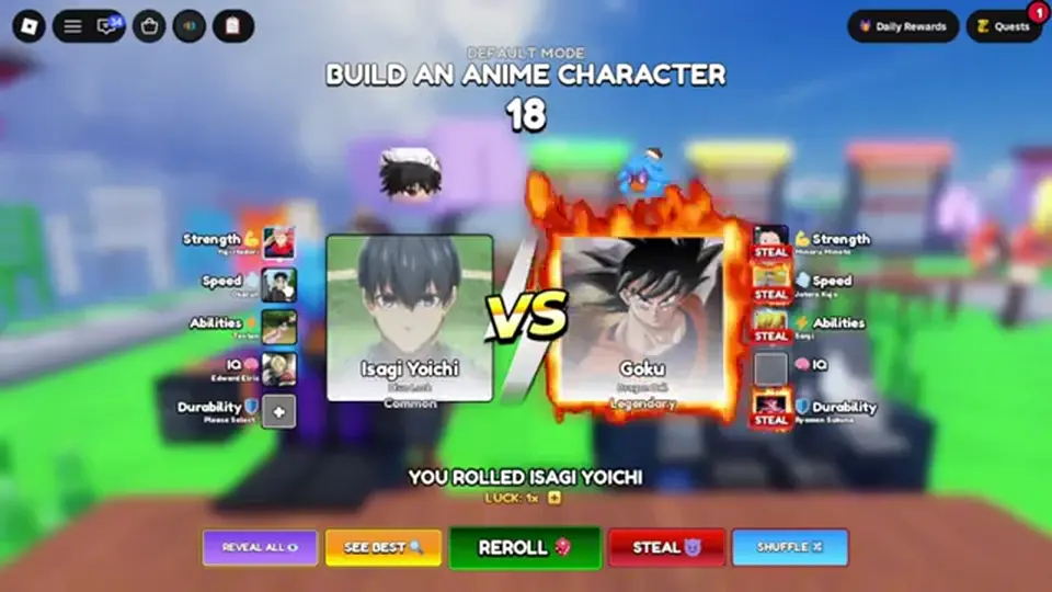 Build An Anime Character session still on the wiki overview